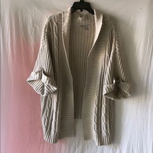 Old Navy XXL tan short sleeve cardigan